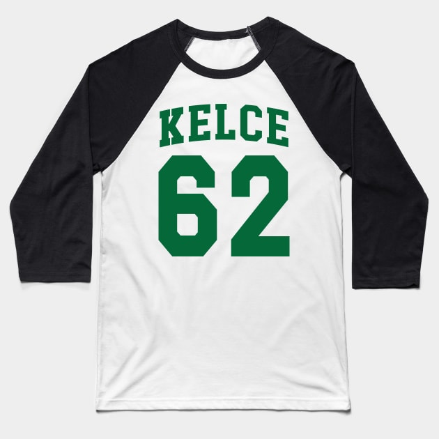 Jason Daniel Kelce Philadelphia v3 Baseball T-Shirt by Emma